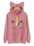 Sweats Licorne <br> Rose - Univers Licorne