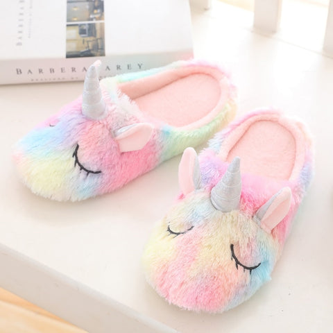 Chausson Licorne<br> Multicolore - Univers Licorne