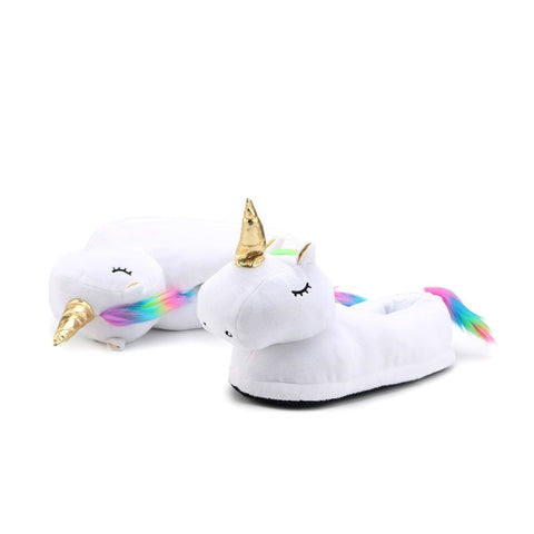 Chausson Licorne<br> Blanc - Univers Licorne