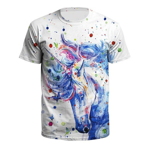 T-Shirt Licorne<br> Majestueux - Univers Licorne