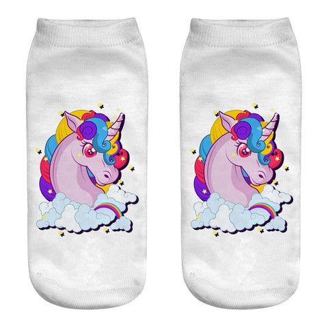 Chaussette licorne <br>  Glace - Univers Licorne