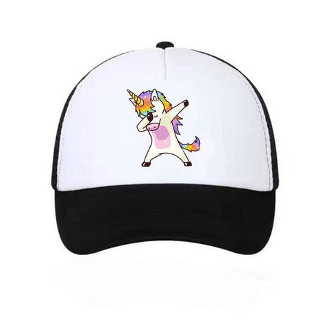 Casquette Licorne <br> Dab Noir - Univers Licorne