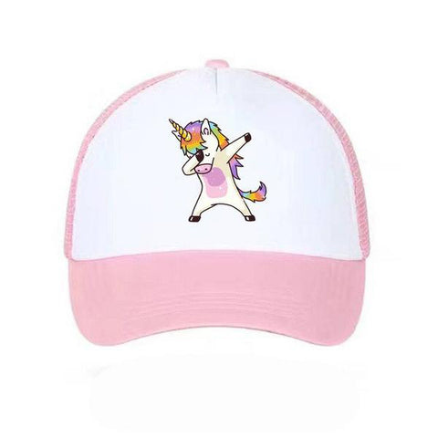 Casquette Licorne <br> Dab Rose - Univers Licorne