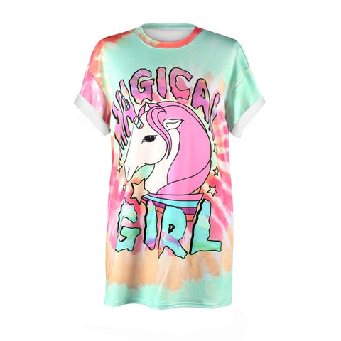 T-Shirt Licorne<br> Magical Girl - Univers Licorne