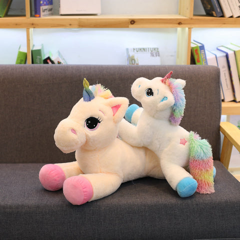 Peluche Licorne<br>Arc en ciel - Univers Licorne