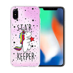 Coque Téléphone Licorne <br> Étoile - Univers Licorne