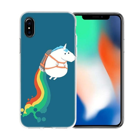 Coque Téléphone Licorne <br> Jetpack - Univers Licorne