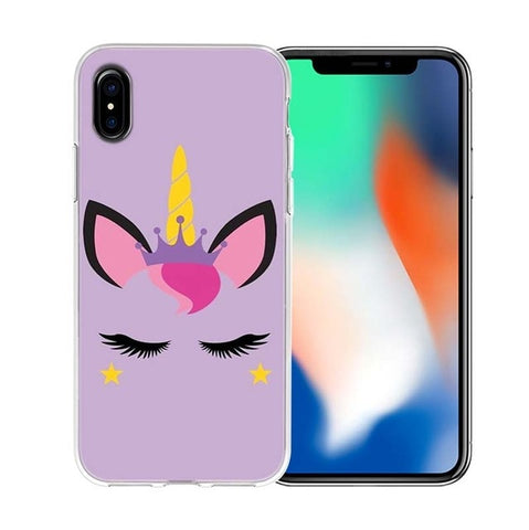Coque Téléphone Licorne <br> Beauté - Univers Licorne