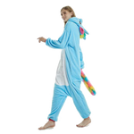 Pyjama Licorne <br> Bleu Arc-en-ciel - Univers Licorne