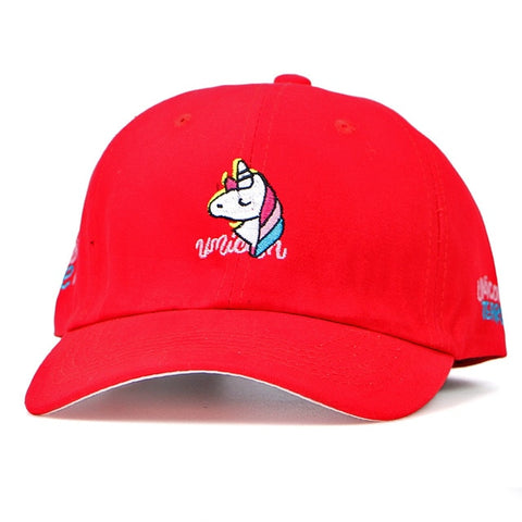 Casquette Licorne <br> Rouge - Univers Licorne