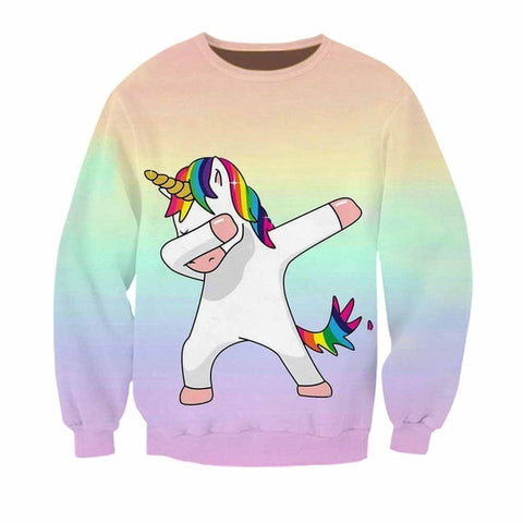 Sweats Licorne <br> Dab - Univers Licorne