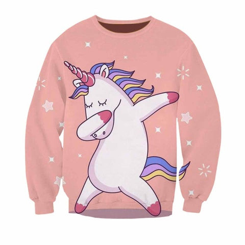 Sweats Licorne <br> Dab Shiny - Univers Licorne
