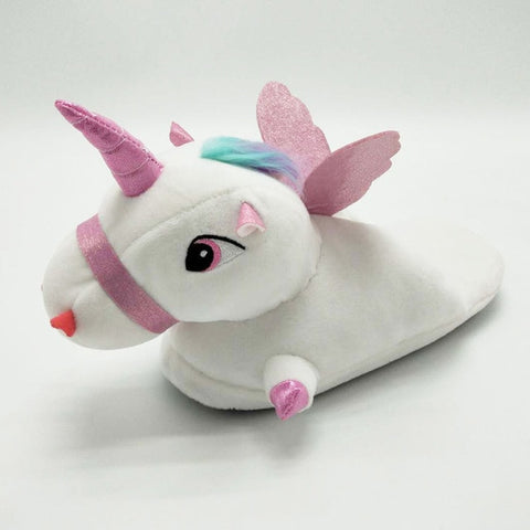 Pantoufle Licorne<br> Blanche - Univers Licorne
