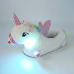 Chausson Licorne<br> Blanc Lumineux - Univers Licorne